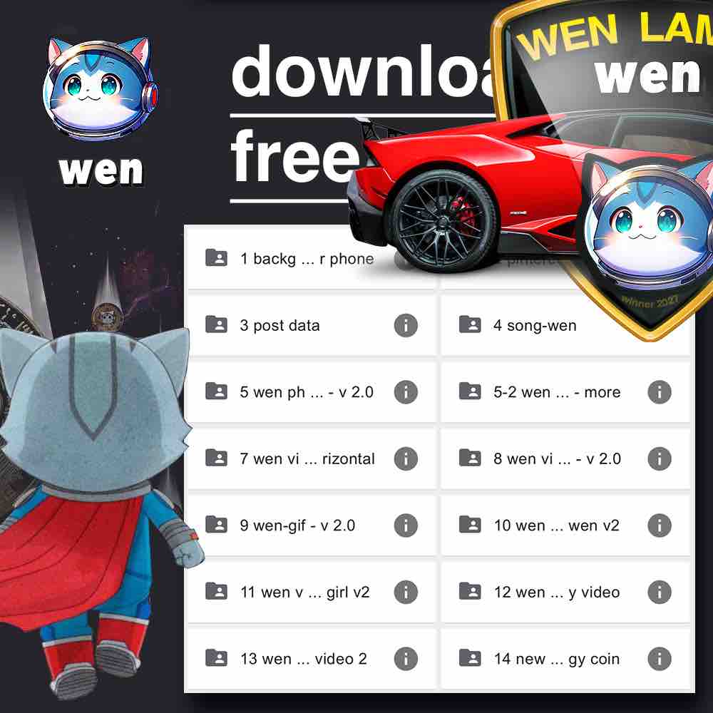 Wen community folders, open to everyone