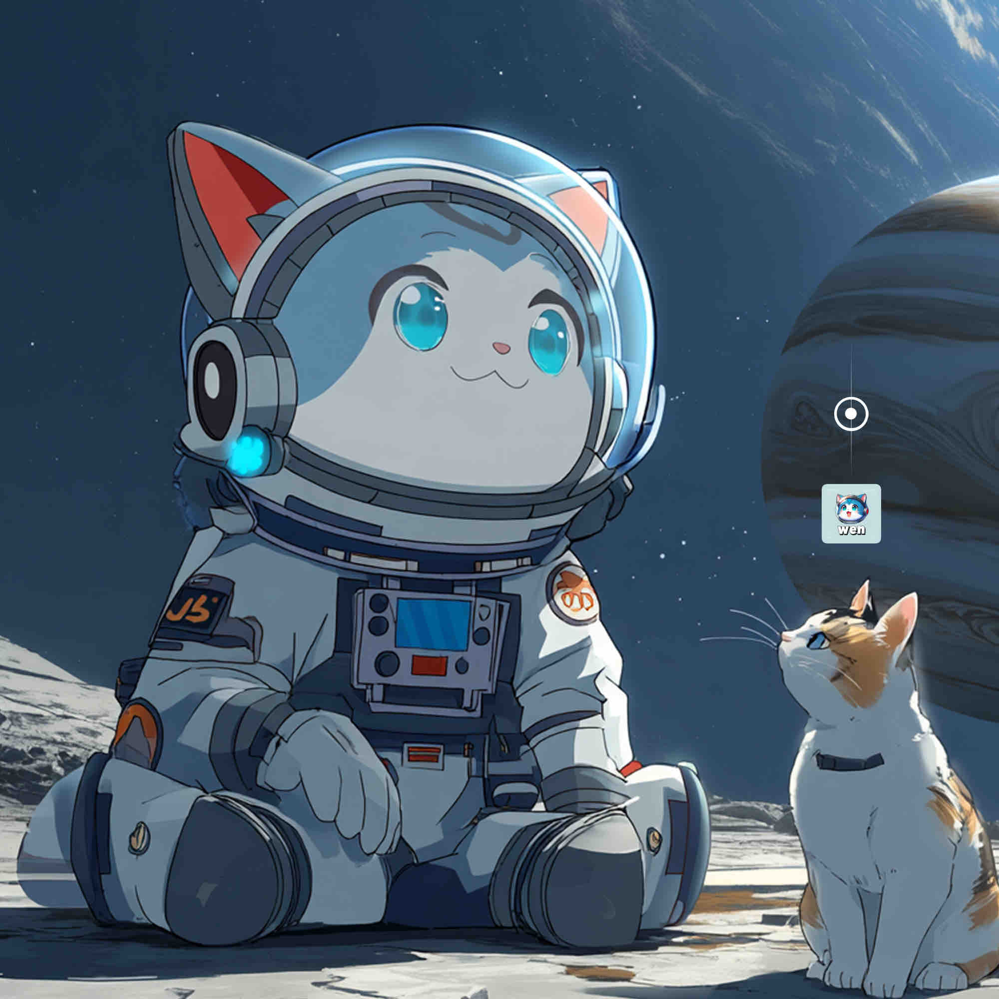 Cosmic Wen moon keeps growing