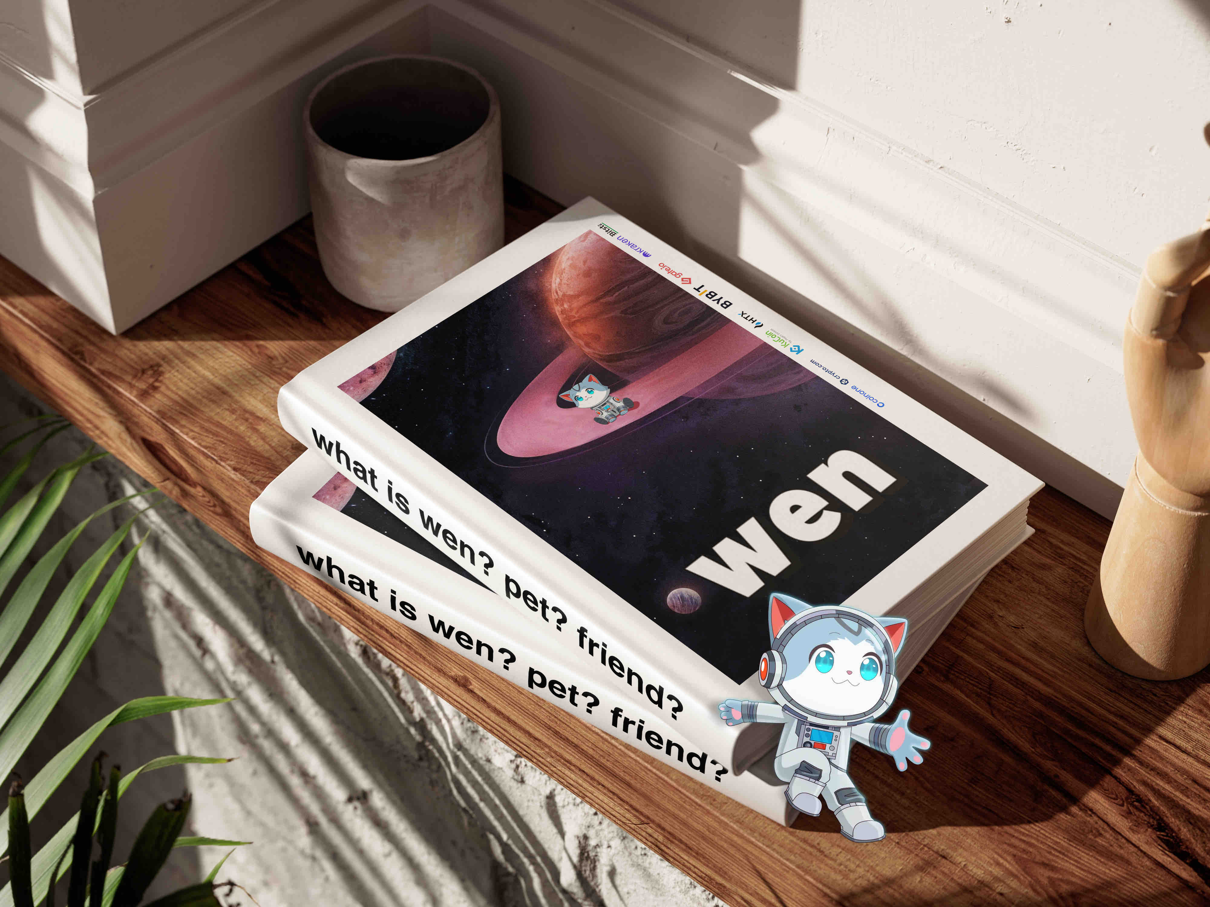 Wen cat to the moon