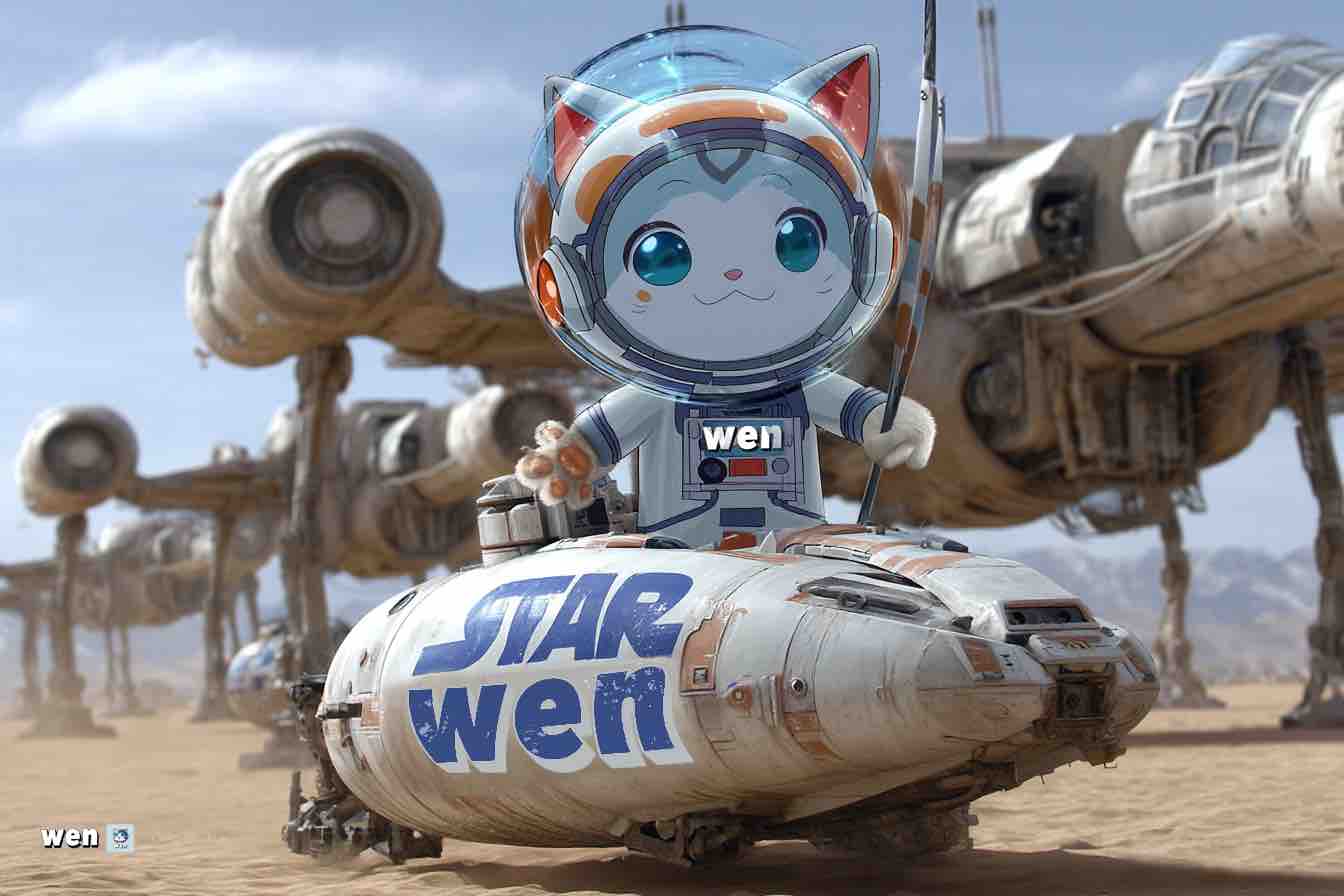Lucky Wen whiskers in orbit